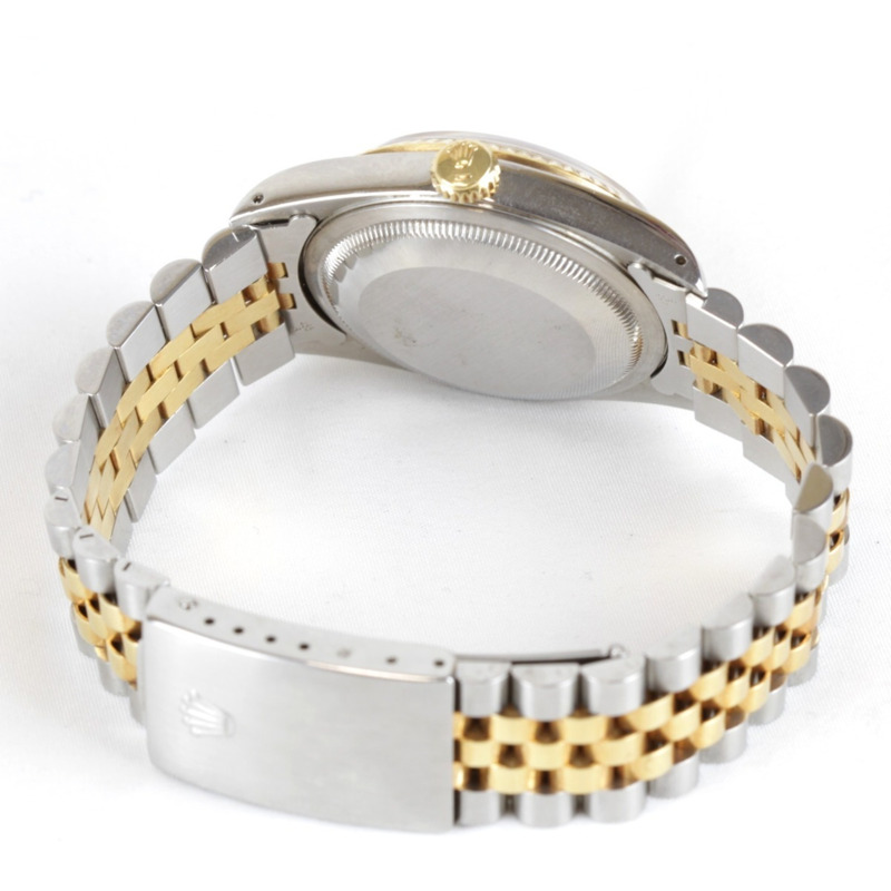Rolex Rolex 16223 Datejust 男士不鏽鋼自動腕錶，金銀雙色款-7