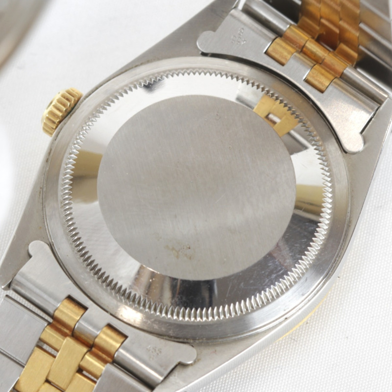 Rolex Rolex 16223 Datejust 男士不鏽鋼自動腕錶，金銀雙色款-8