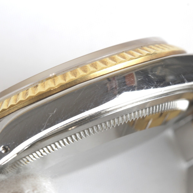 Rolex Rolex 16223 Datejust 男士不鏽鋼自動腕錶，金銀雙色款-11