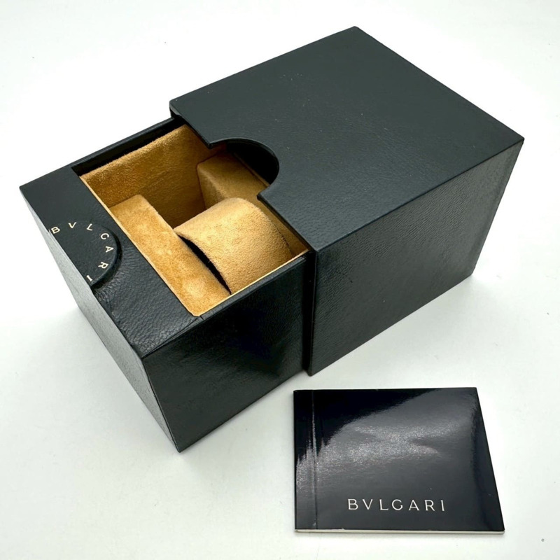 寶格麗 BB23SSD 女士腕錶，日期顯示，石英機芯，不鏽鋼錶殼，黑色-15