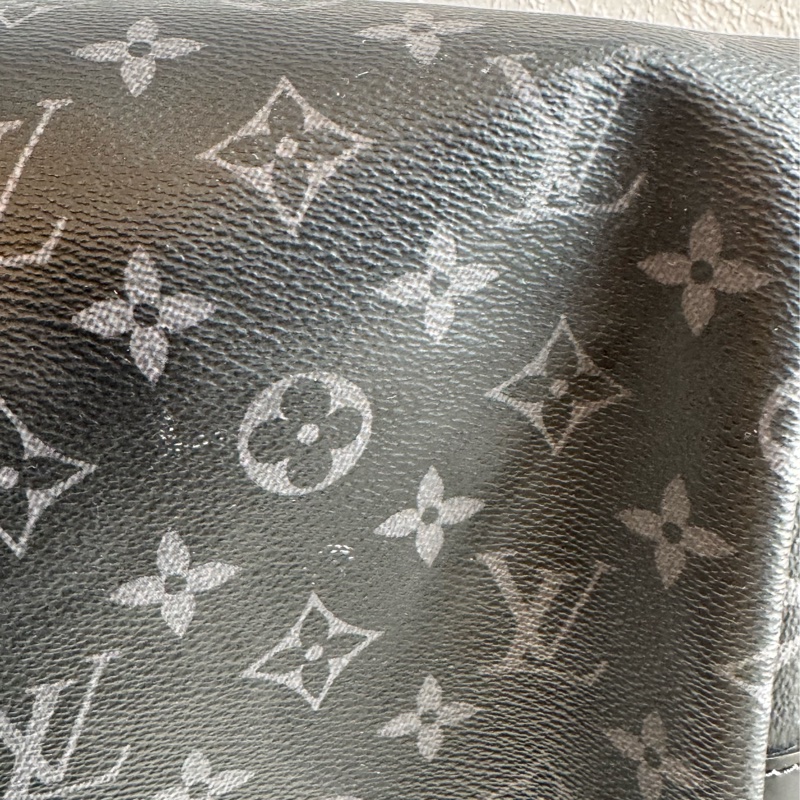 LV M40605黑花紋手提兩用keepall55-8