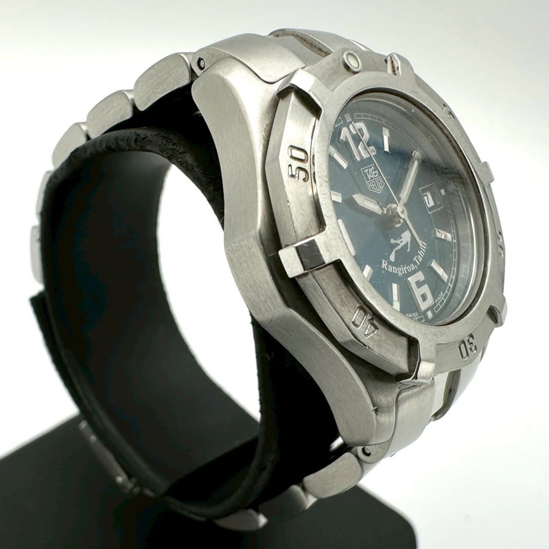 TAG HEUER 豪雅 Rangiroa Tahiti 專屬腕錶，限量發行 1500 枚，日期顯示，型號 WN131A.BA033，不銹鋼石英錶，綠色，女士款-2