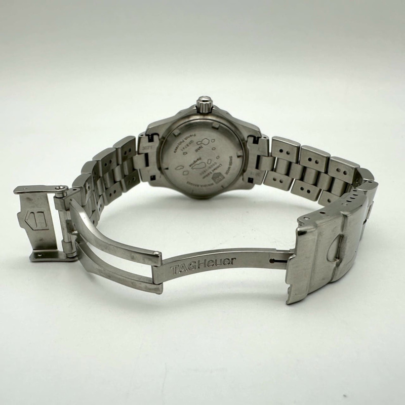 TAG HEUER 豪雅 Rangiroa Tahiti 專屬腕錶，限量發行 1500 枚，日期顯示，型號 WN131A.BA033，不銹鋼石英錶，綠色，女士款-7