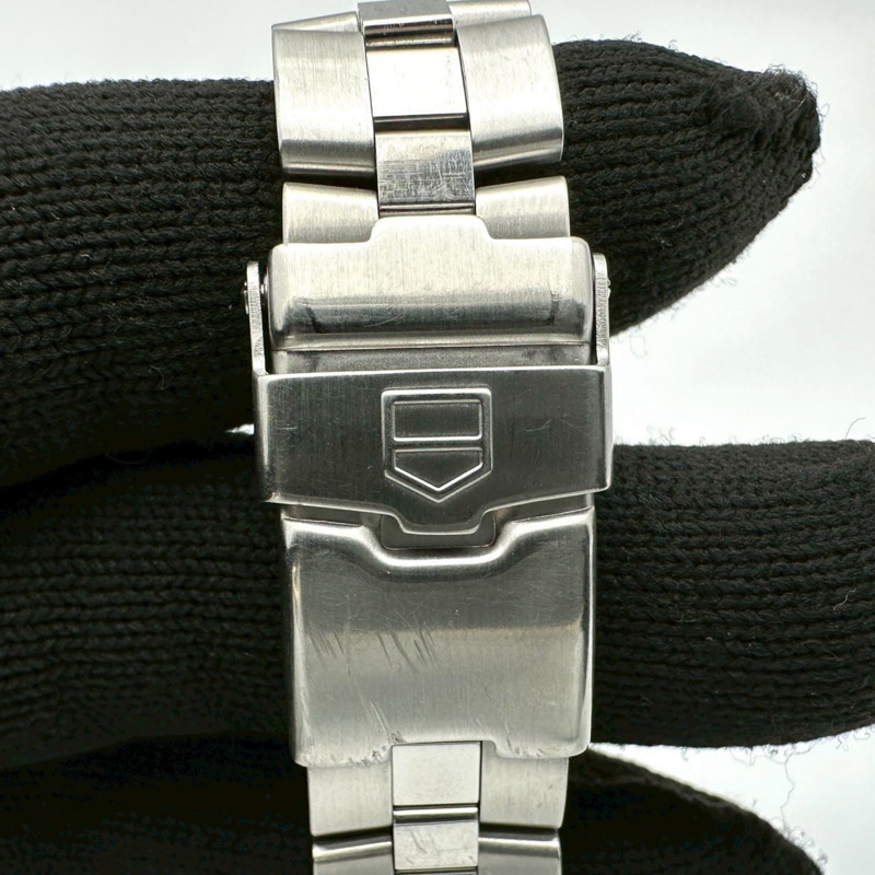 TAG HEUER 豪雅 Rangiroa Tahiti 專屬腕錶，限量發行 1500 枚，日期顯示，型號 WN131A.BA033，不銹鋼石英錶，綠色，女士款-9