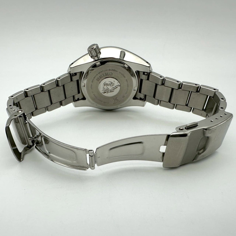 精工 Prospex 潛水錶 SBPK005/5K65-0AA0，日期顯示，太陽能動力，GMT兩地時，不鏽鋼錶殼，海軍藍，男款-7