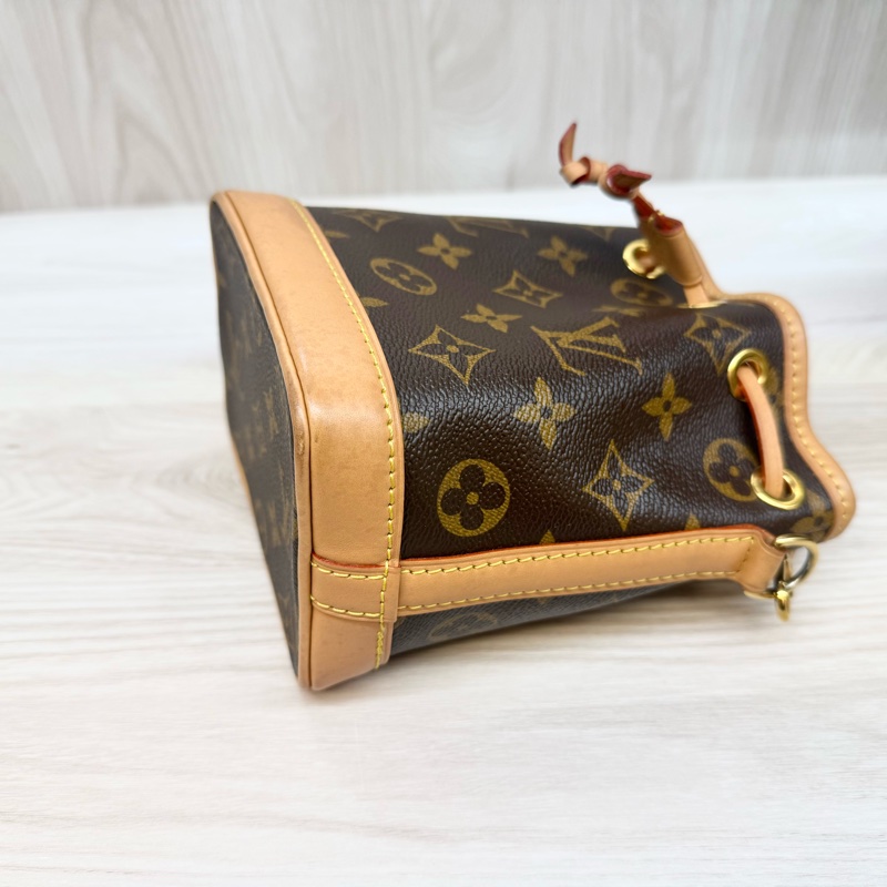 LV原花NANO NOE水桶手提側背包M81266-8