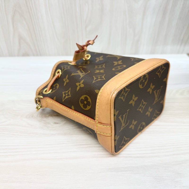 LV原花NANO NOE水桶手提側背包M81266-9