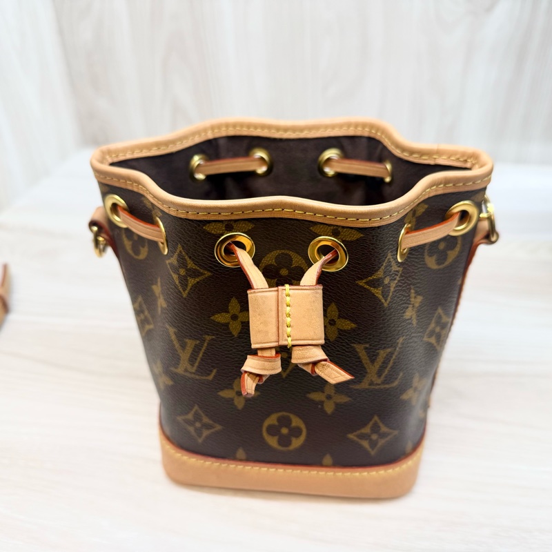 LV原花NANO NOE水桶手提側背包M81266-13