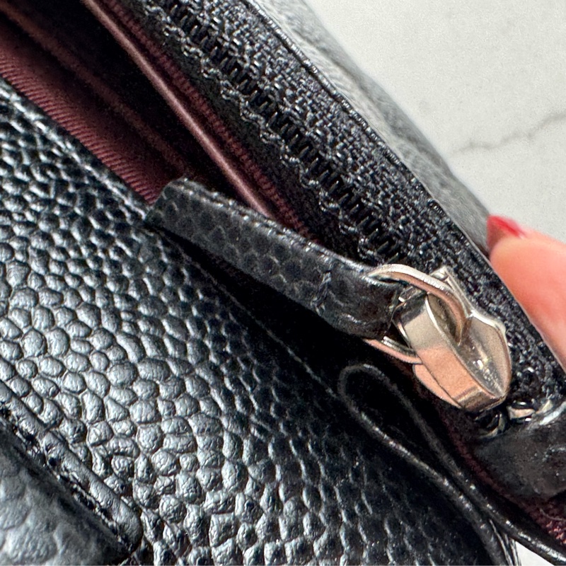 Chanel黑荔枝銀雙C  WOC  經典必買🫶-24