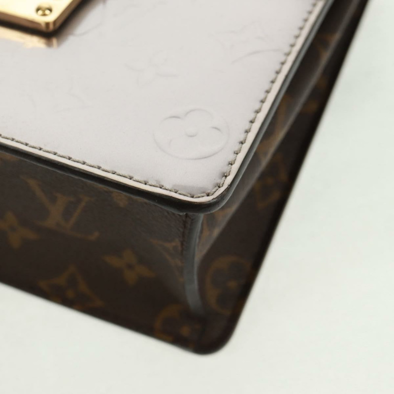 【日本直送】路易威登 Monogram Vernis Spring Street PM 手袋 銀色 M90567 正品 163462SAM-16