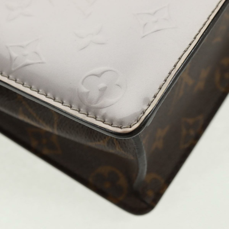 【日本直送】路易威登 Monogram Vernis Spring Street PM 手袋 銀色 M90567 正品 163462SAM-17