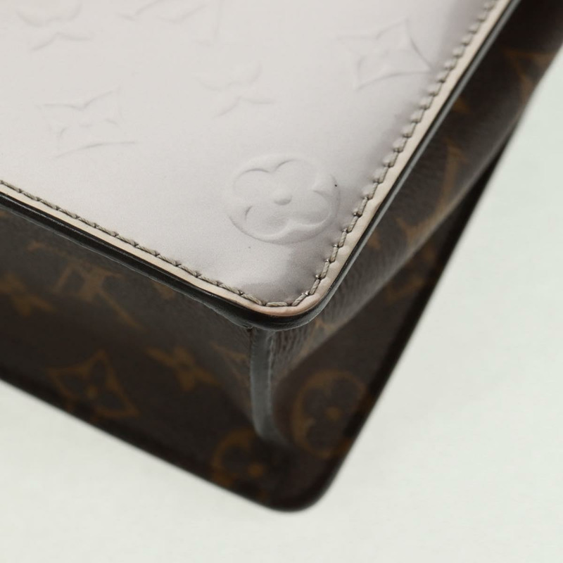 【日本直送】路易威登 Monogram Vernis Spring Street PM 手袋 銀色 M90567 正品 163462SAM-18