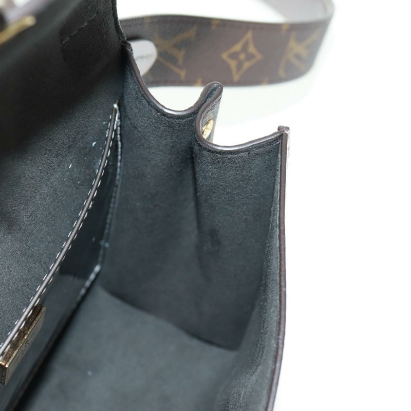 【日本直送】路易威登 Monogram Vernis Spring Street PM 手袋 銀色 M90567 正品 163462SAM-22