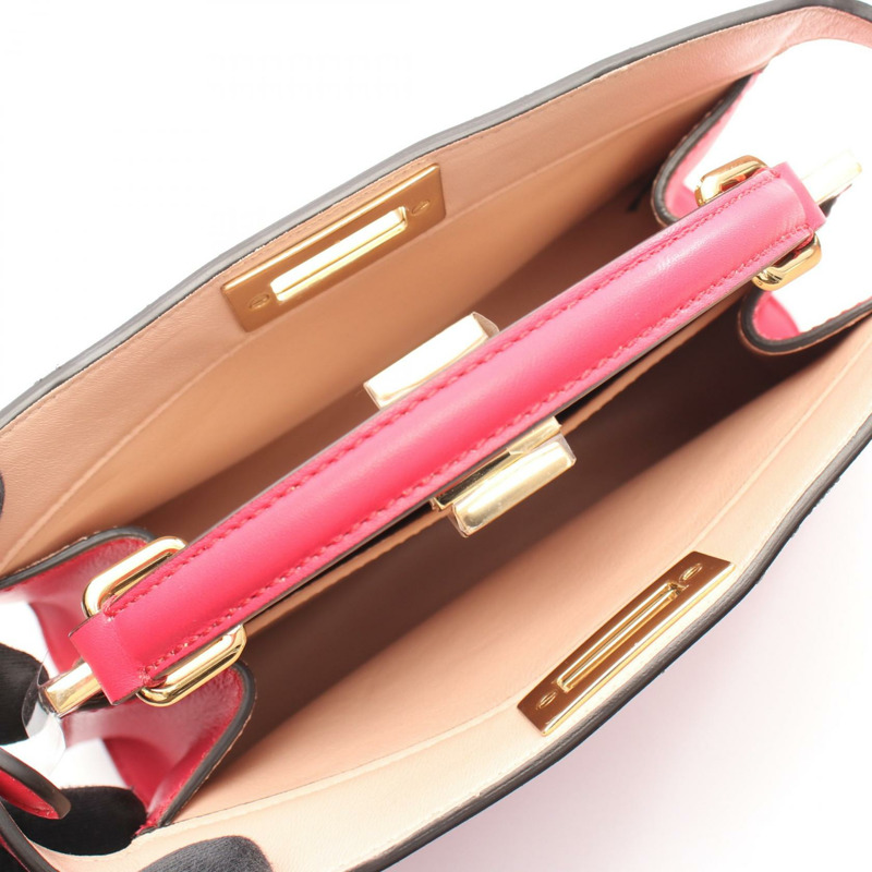 FENDI Peekaboo ISeeYou 小號單肩斜背包 8BN327 A6V3 二手-2