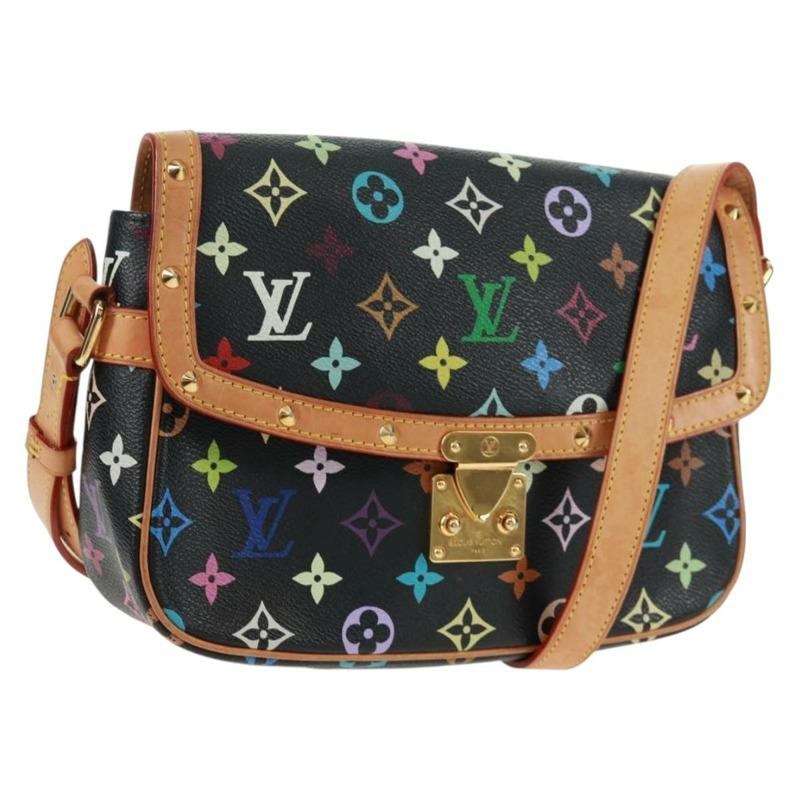 【日本直送】路易威登 Monogram 多色 Sologne 包黑色 M92639 LV 正品 BA10550SAV-0