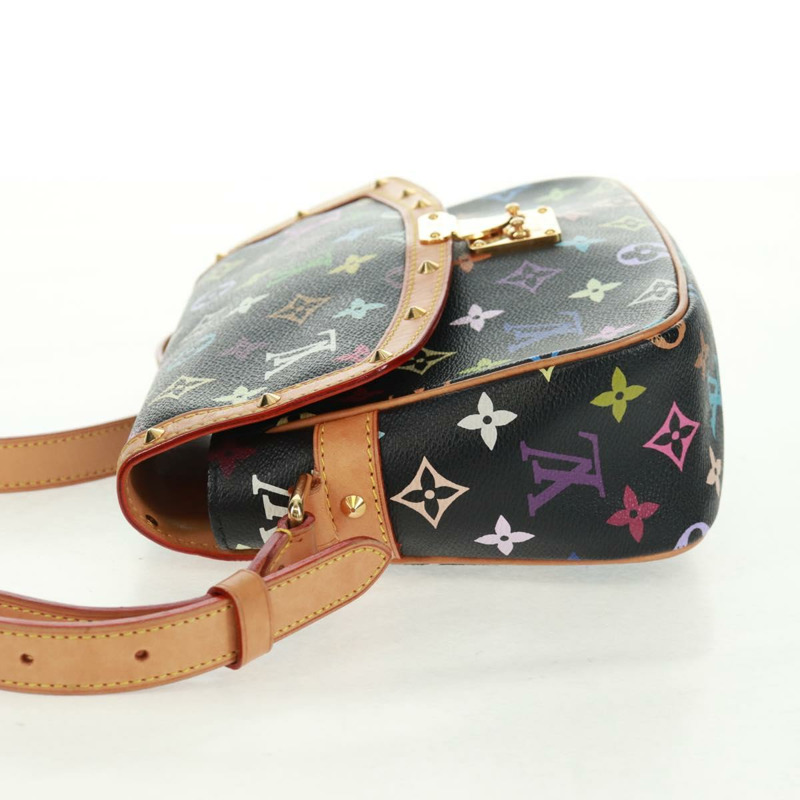 【日本直送】路易威登 Monogram 多色 Sologne 包黑色 M92639 LV 正品 BA10550SAV-2