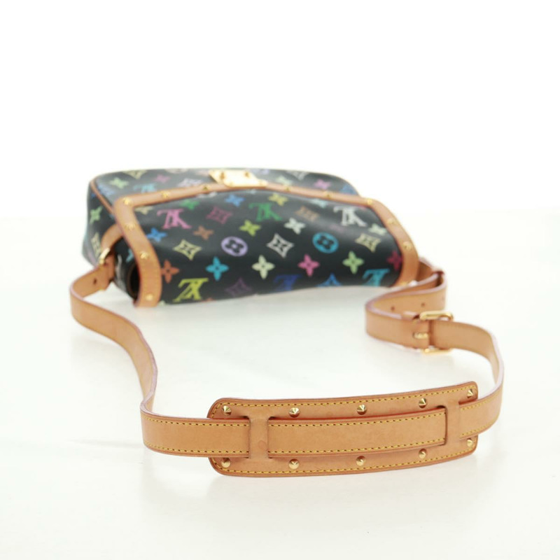 【日本直送】路易威登 Monogram 多色 Sologne 包黑色 M92639 LV 正品 BA10550SAV-5