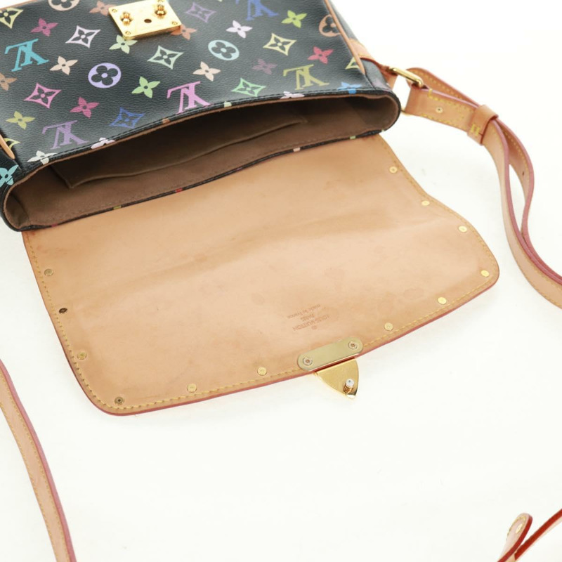 【日本直送】路易威登 Monogram 多色 Sologne 包黑色 M92639 LV 正品 BA10550SAV-20