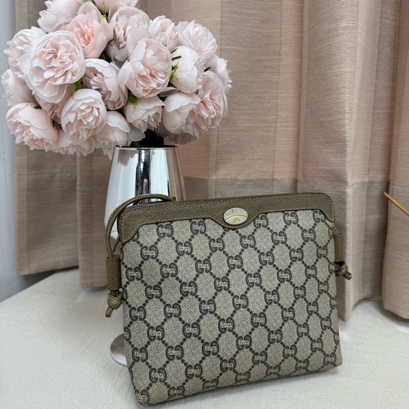Gucci GG Supreme斜挎包 vintage 二手 中古 經典款🤎-2
