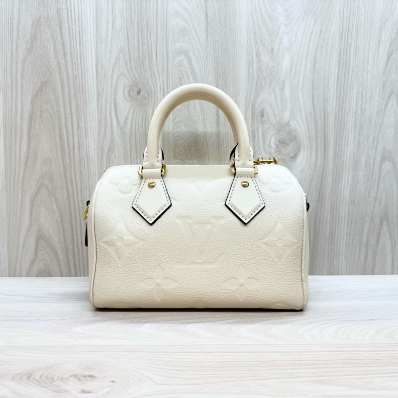 LV白壓紋牛皮SPEEDY20波士頓包M58954-4