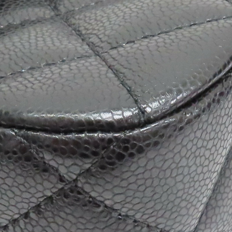 黑色 菱格紋 牛皮 Flap 肩背包【CHANEL 香奈兒】 AS3174-11