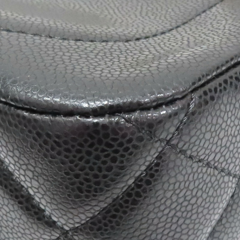 黑色 菱格紋 牛皮 Flap 肩背包【CHANEL 香奈兒】 AS3174-12