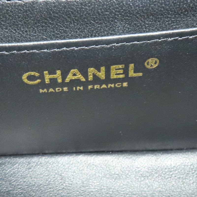 黑色 菱格紋 牛皮 2.55 鍊帶 mini 肩背包【CHANEL 香奈兒】 AS0874-6