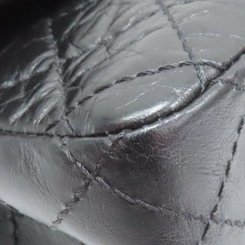 黑色 菱格紋 牛皮 2.55 鍊帶 mini 肩背包【CHANEL 香奈兒】 AS0874-11