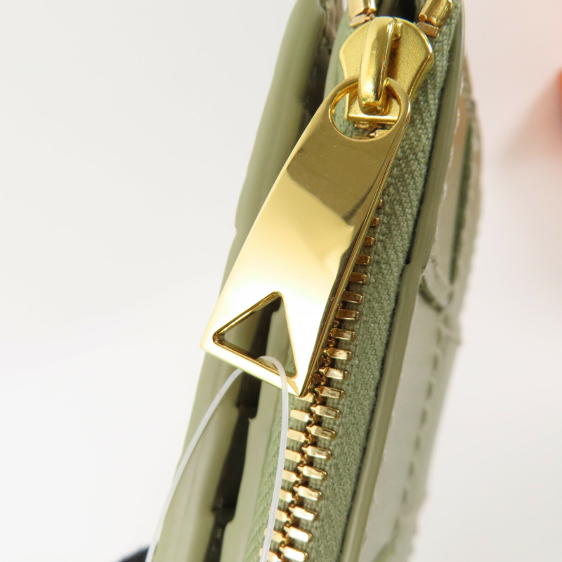 BOTTEGA VENETA 織紋皮革Middle Wallet金扣短錢包-6