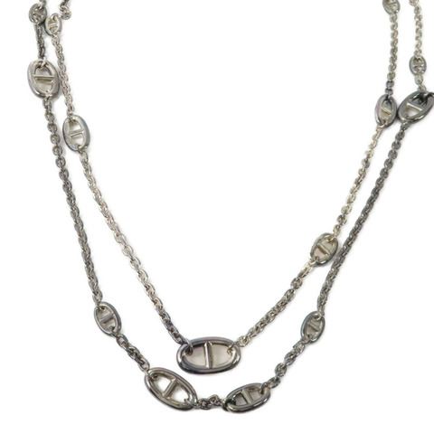 HERMES 925純銀Farandole Necklace銀扣項鏈