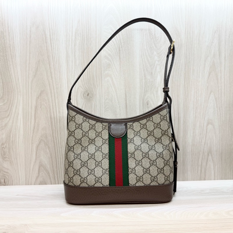 Gucci原花ophidia HOBO單肩小型托特包-2