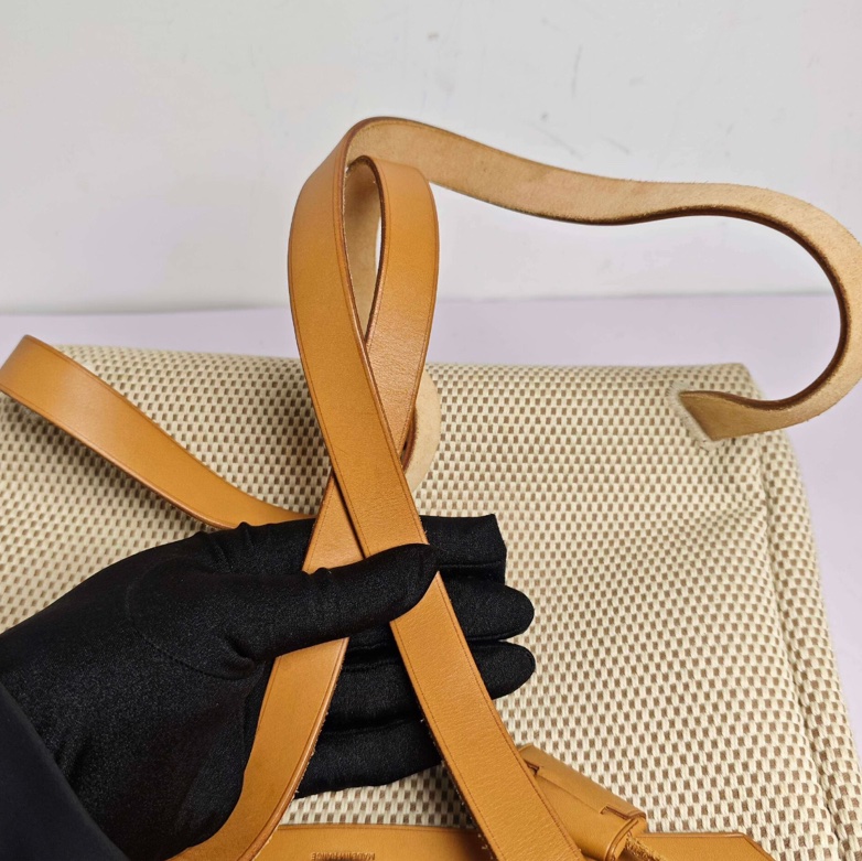 【超經典配色❗️入門之選✨全網最低價】Hermes Herbag 31米棕單肩｜雙肩｜斜背 中古包-10