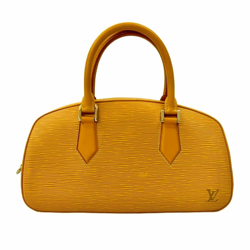 路易威登 Jasmine Epi 皮革手提包/迷你波士頓包，塔西里黃 17654-0