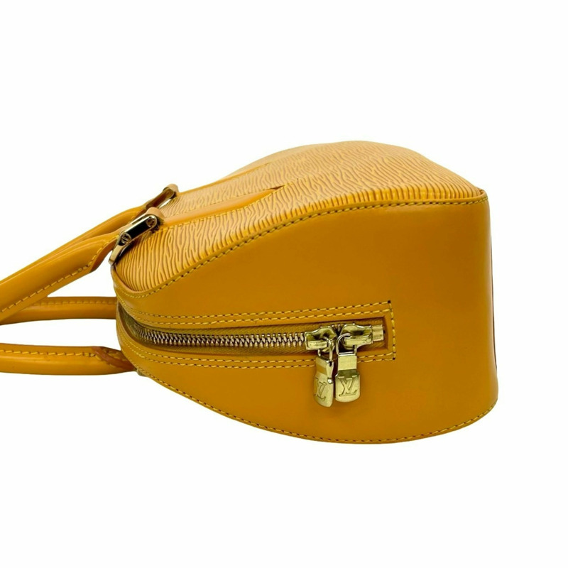 路易威登 Jasmine Epi 皮革手提包/迷你波士頓包，塔西里黃 17654-4