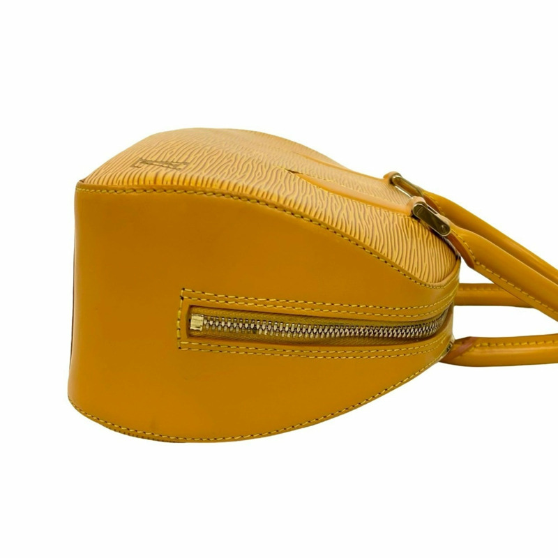 路易威登 Jasmine Epi 皮革手提包/迷你波士頓包，塔西里黃 17654-5