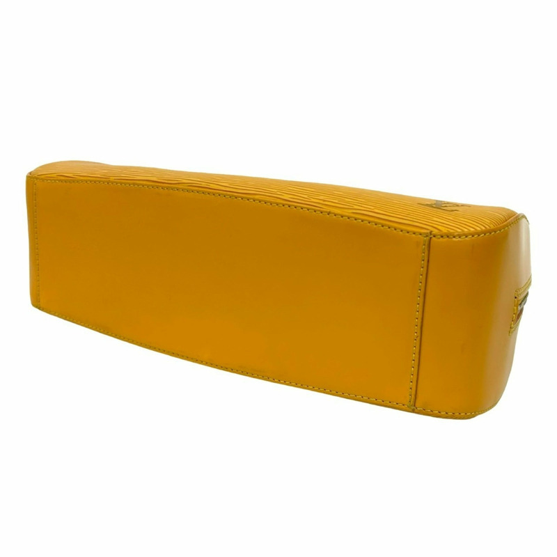 路易威登 Jasmine Epi 皮革手提包/迷你波士頓包，塔西里黃 17654-7