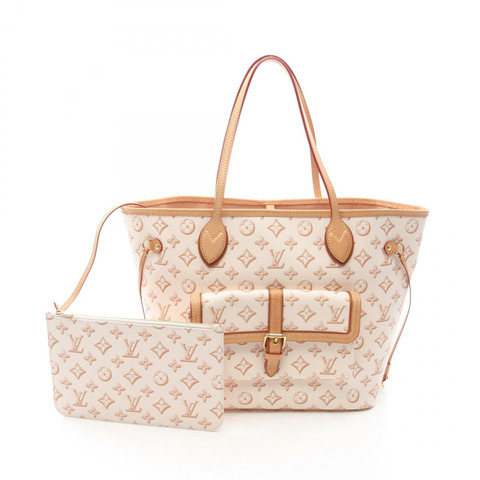 路易威登 Neverfull MM 手提包 M20921 Monogram Fall for You 帆布 米色 LV