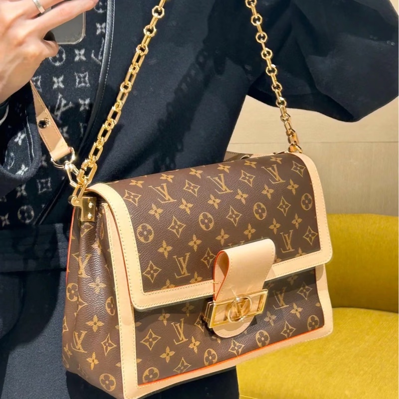 專櫃近15萬🥨路易威登新款達芙妮LV Dauphine Soft GM M47149-3