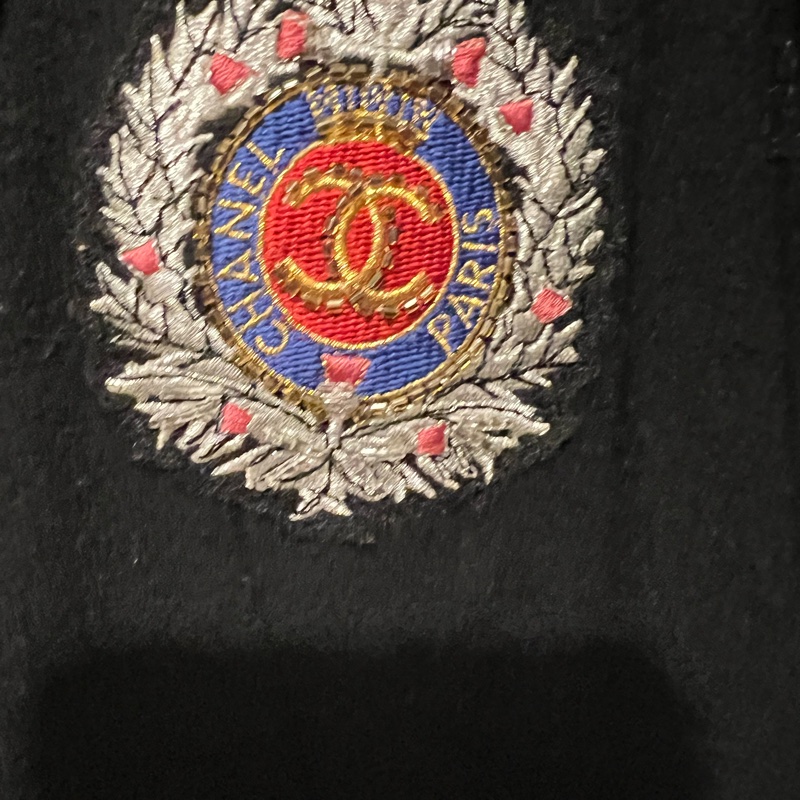 CHANEL中古14個勛章外套40碼-5