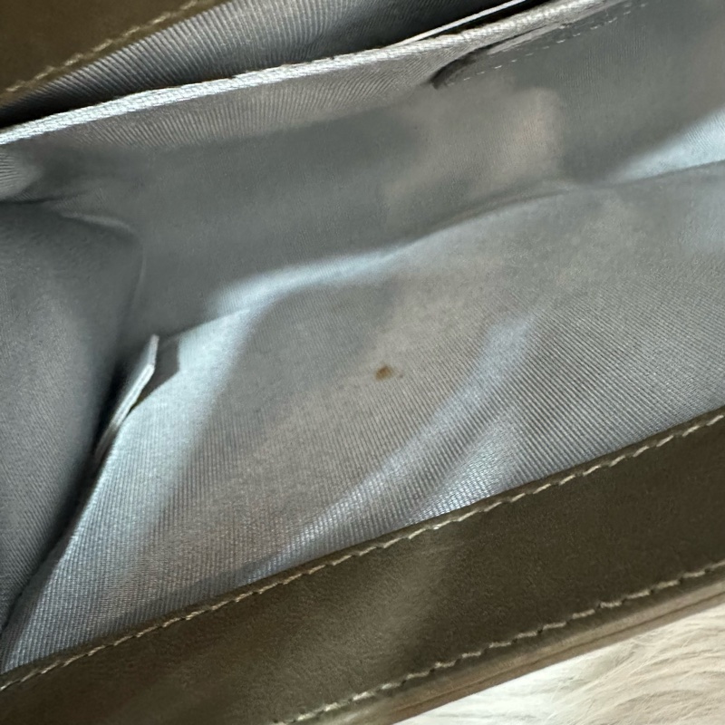 特價出清🌸Chanel A67086 墨綠色銀釦boy25-55