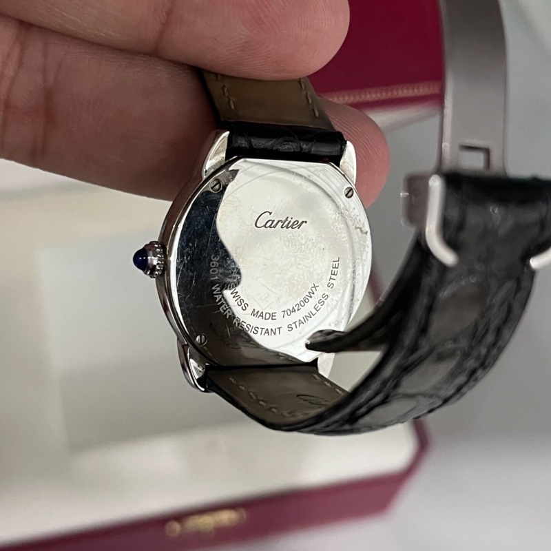 【超低價用卡地亞😍男女通用✨入門之選】Cartier RONDE DE CARTIER系列W6700255腕-4