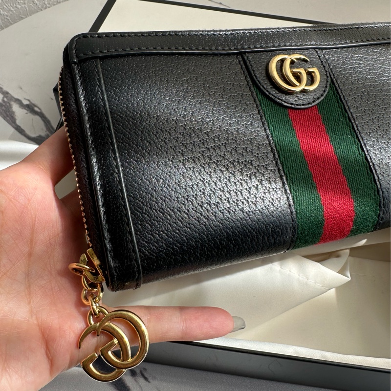 Gucci 拉鏈長夾-1