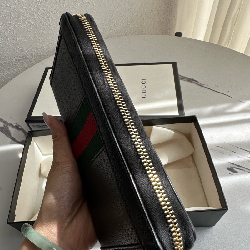 Gucci 拉鏈長夾-8