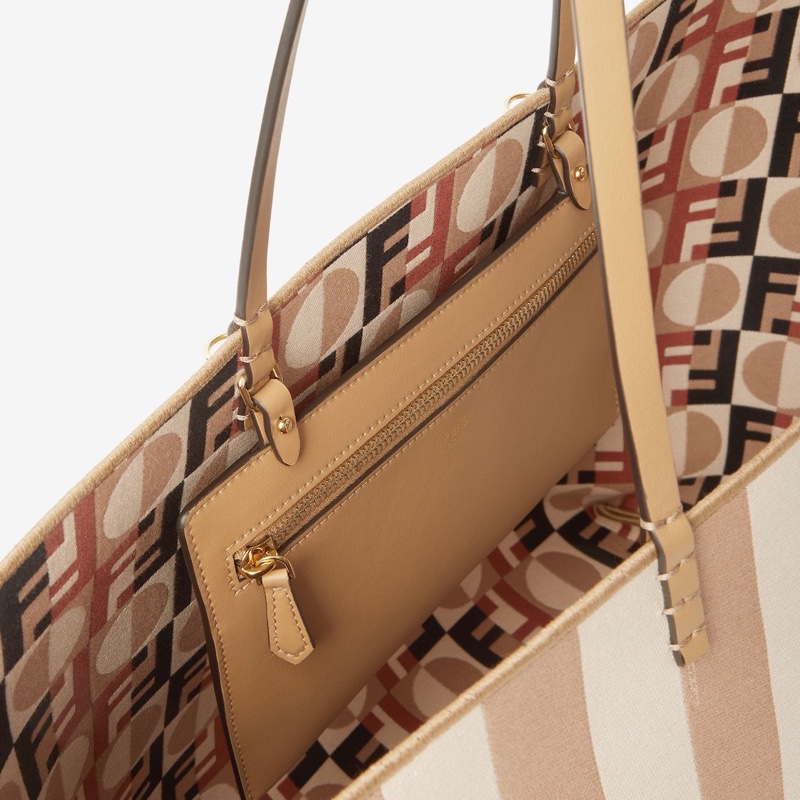 Fendi 女士 Roll 大號購物袋均碼碼大號、35cm*19.5cm*32cm-5