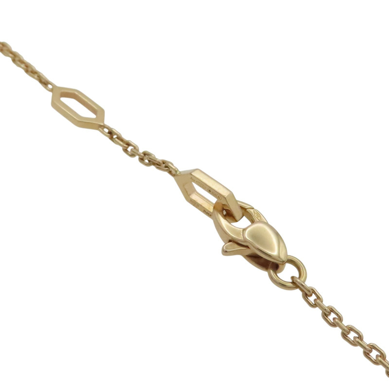 18K玫瑰金 孔雀石 鑽石 Serpenti 項鍊【BVLGARI 寶格麗】 352678-4