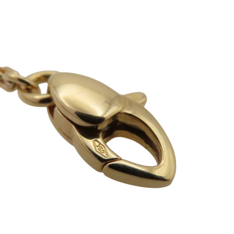 18K玫瑰金 孔雀石 鑽石 Serpenti 項鍊【BVLGARI 寶格麗】 352678-6