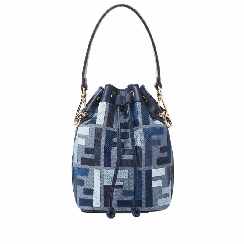 Fendi 女士 標誌性Mon Tresor水桶包均碼碼MINI、14cm*12cm*18cm-0