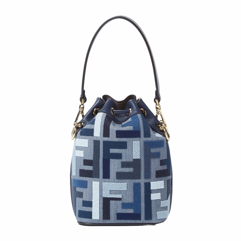 Fendi 女士 標誌性Mon Tresor水桶包均碼碼MINI、14cm*12cm*18cm-1