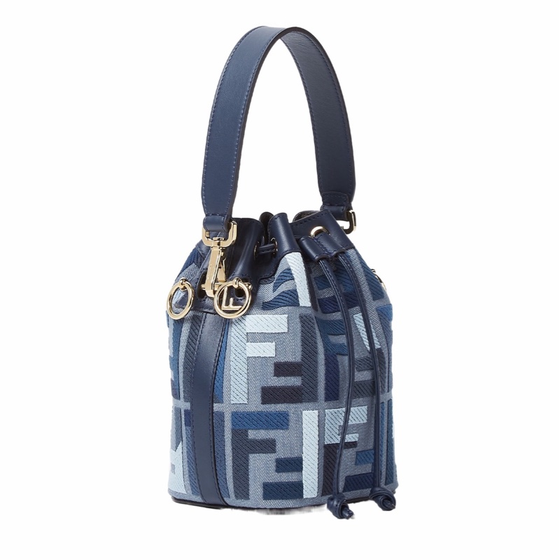 Fendi 女士 標誌性Mon Tresor水桶包均碼碼MINI、14cm*12cm*18cm-2
