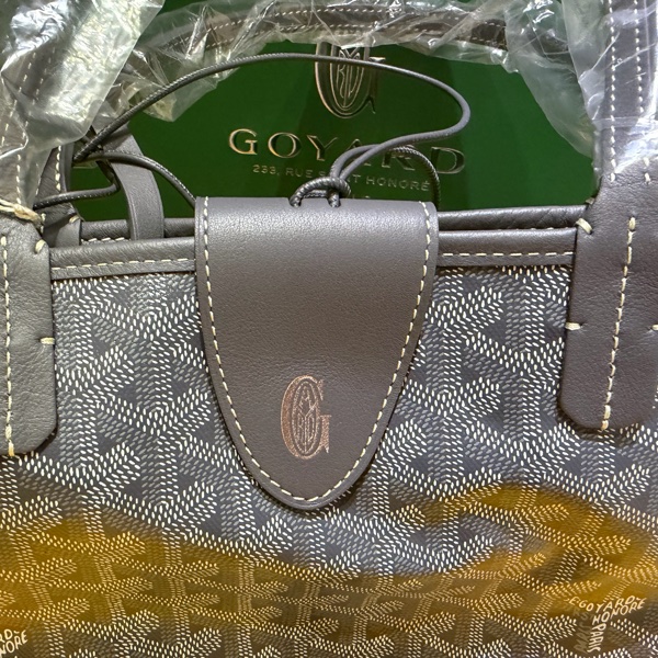 Goyard anjou mini Tote 灰色 2026全新商品  手提 肩背-10